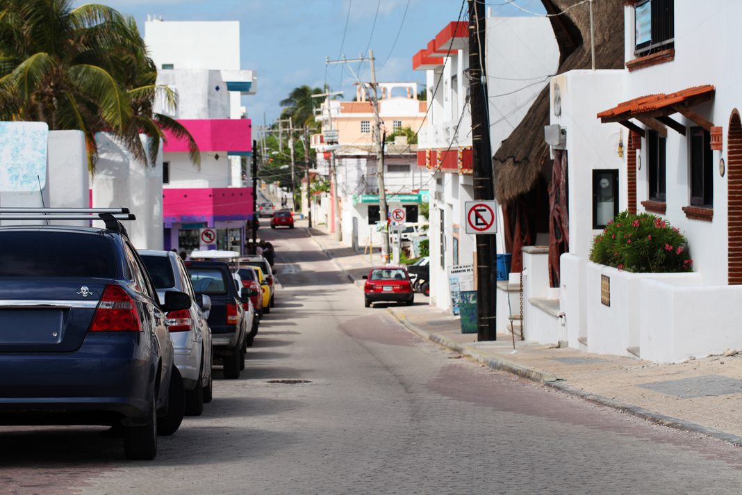 town near cancun