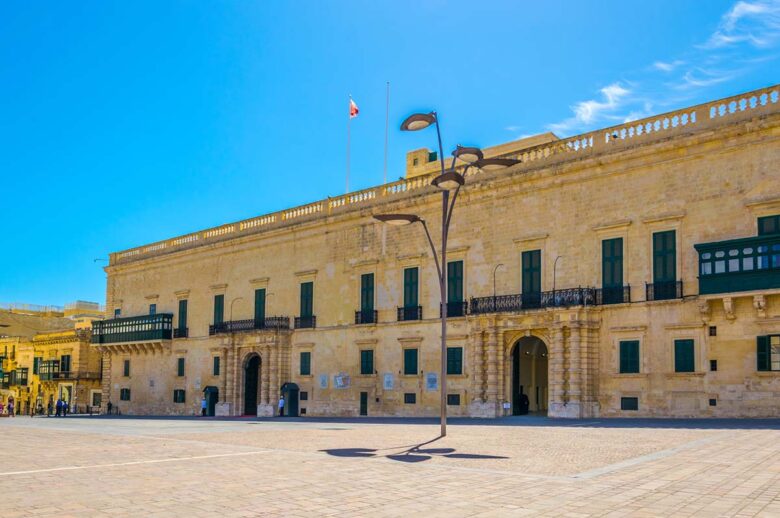 Visit in Malta: The Palace Grand Master