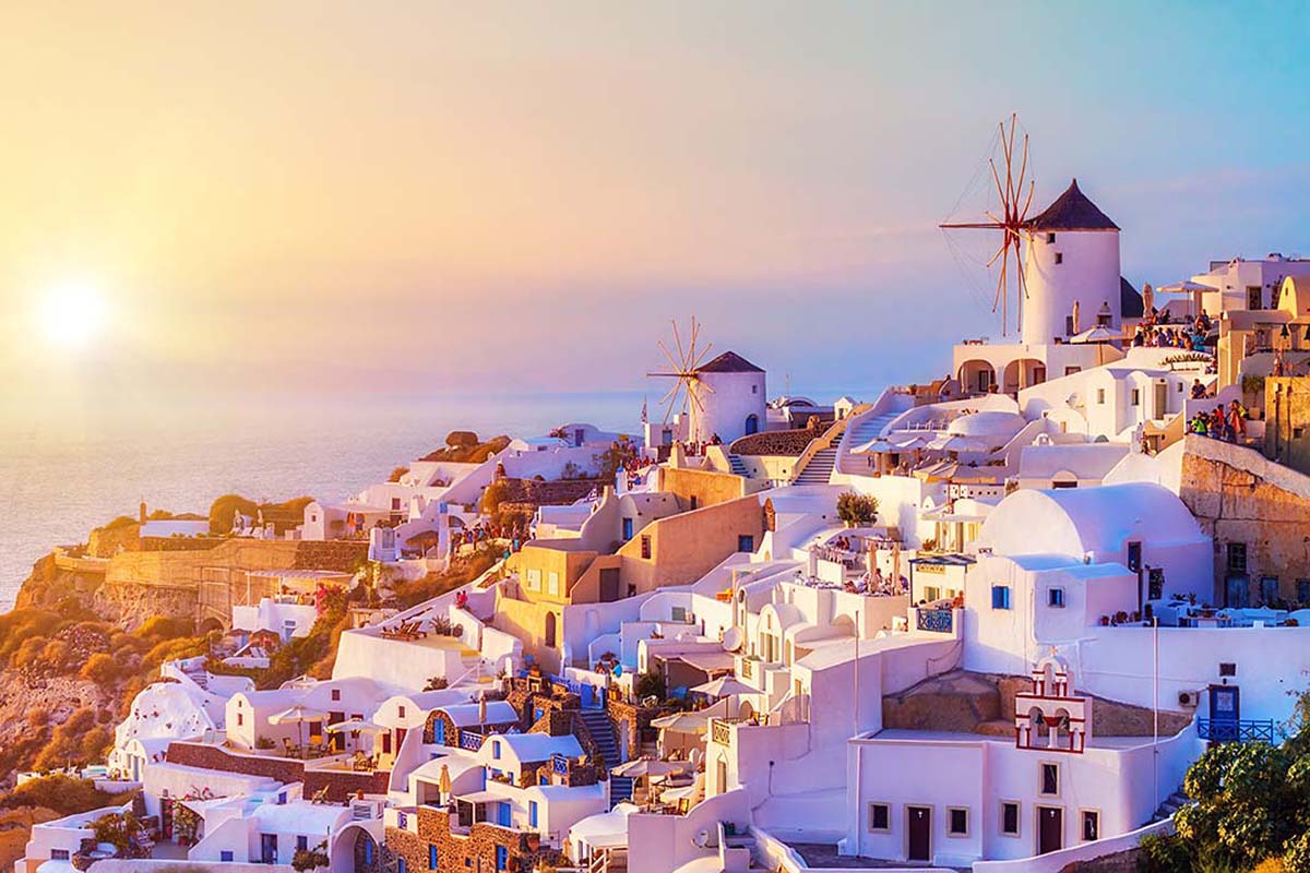 Oia, one of the best areas to stay in Santorini