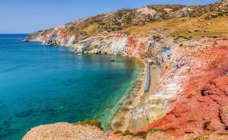 Paliochori, one of the most famous beaches in Greece