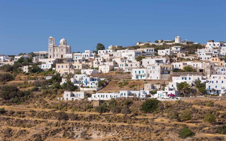 Tripiti, a hilltop village with amazing gulf views