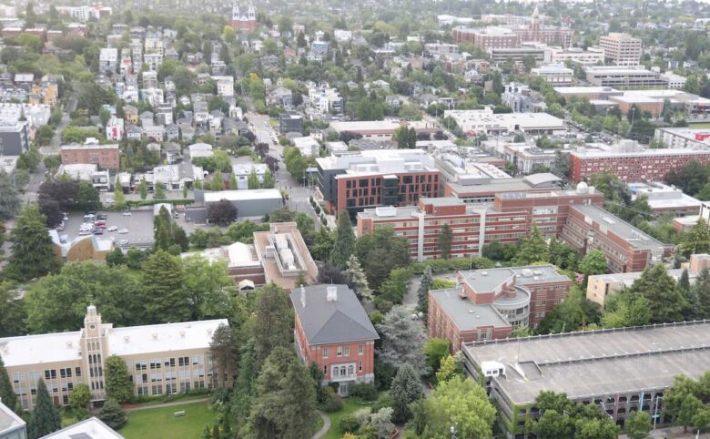 University District, laid-back and youthful area