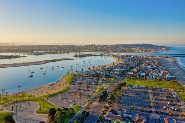 Mission Bay, water sports and families