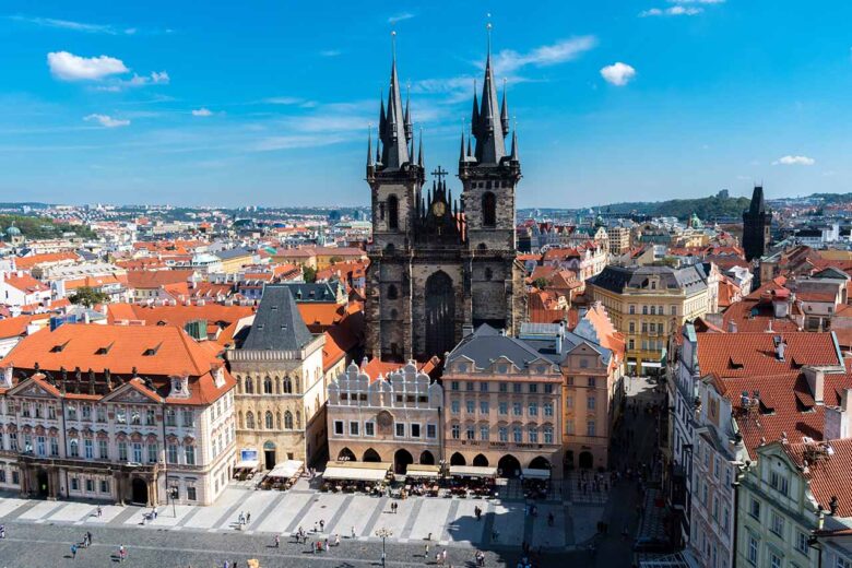 Prague in top sights Top 10