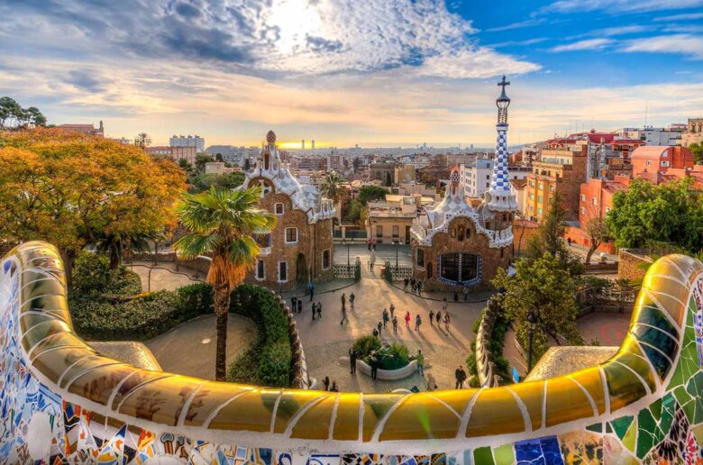Take In The Panoramic Views From Park Güell