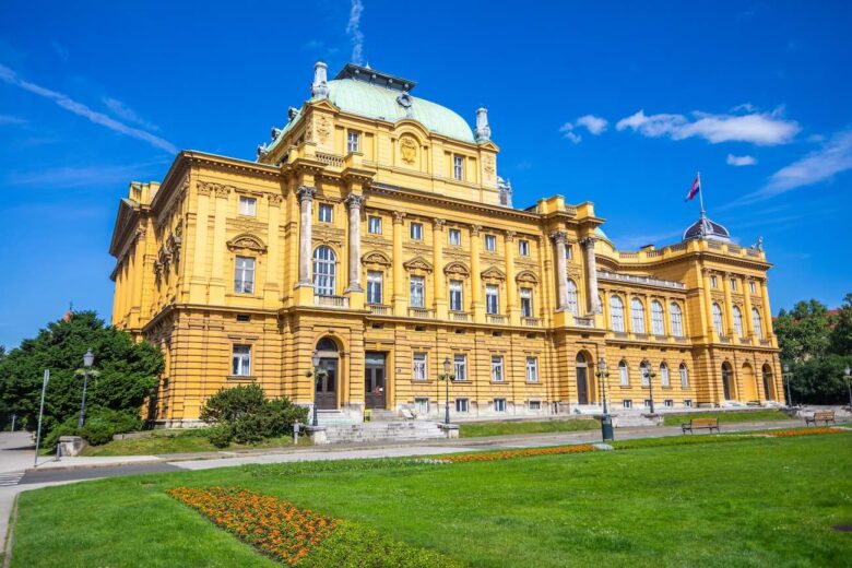 Be Dazzled by the Neo-Baroque Croatian National Theatre