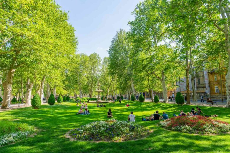 Take a Walk Through Zrinjevac Park